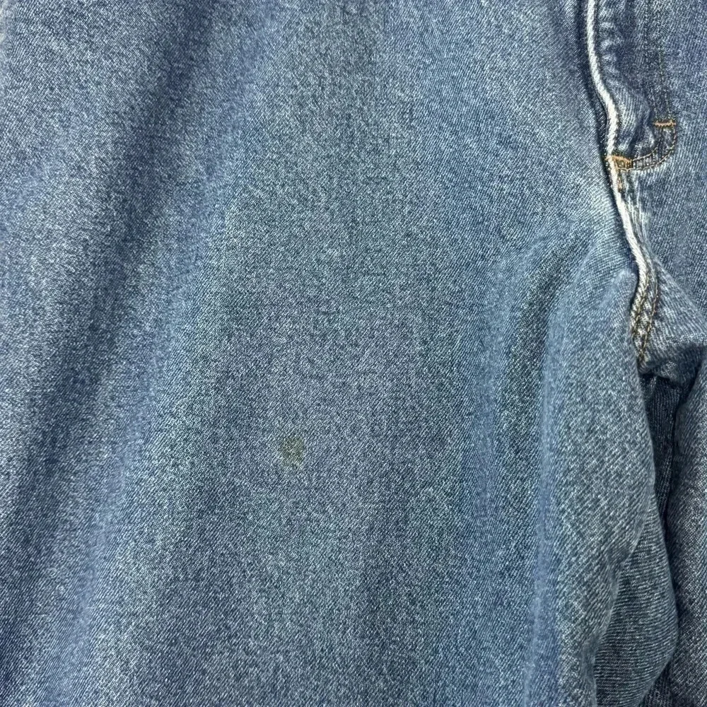 L.L Bean mens plaid lined jeans size 44x32